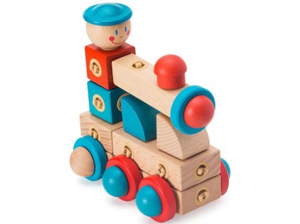Дерев'яний Конструктор Xiaomi BEVA Variety Assembled Building Blocks